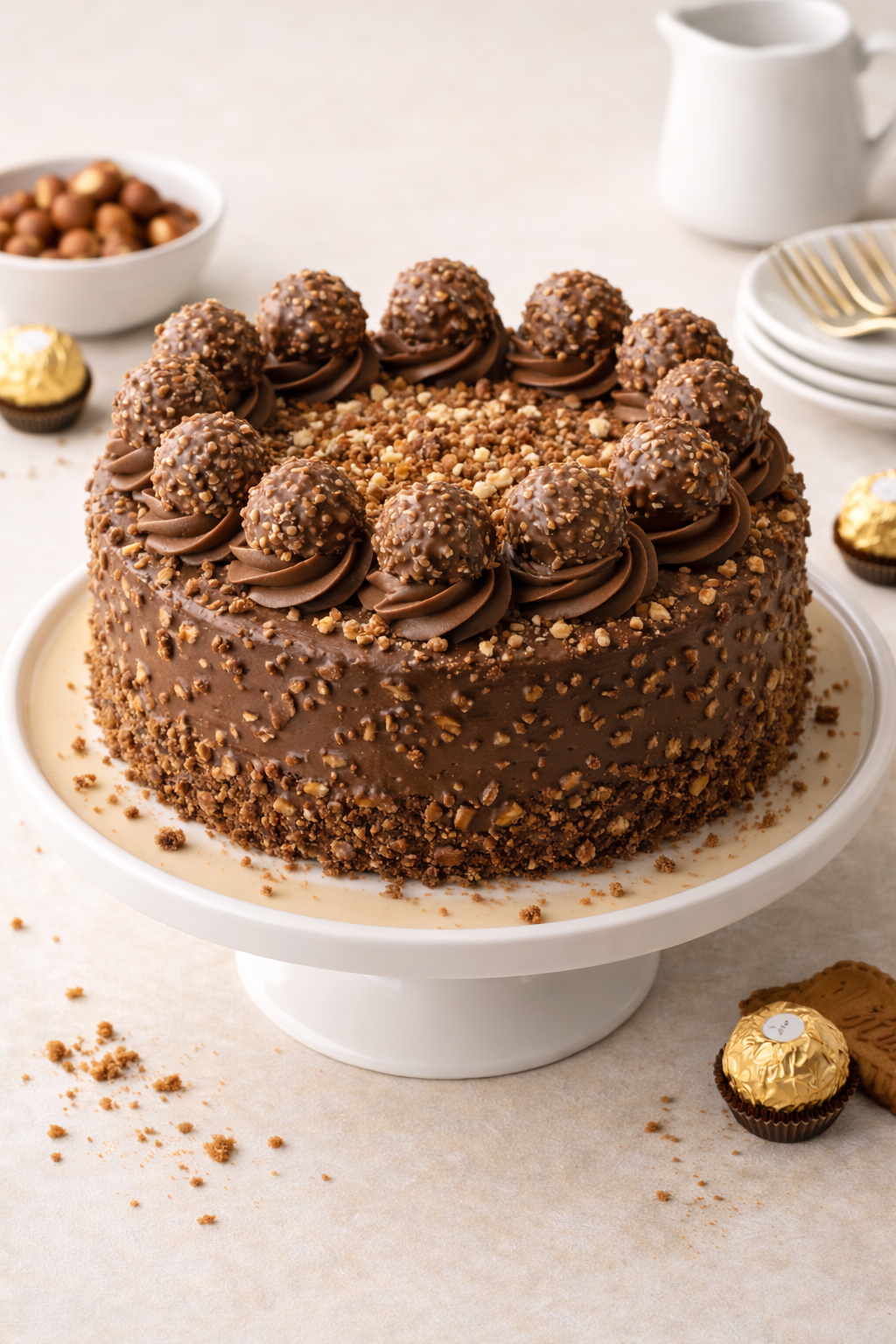 Fererro Rocher Cake