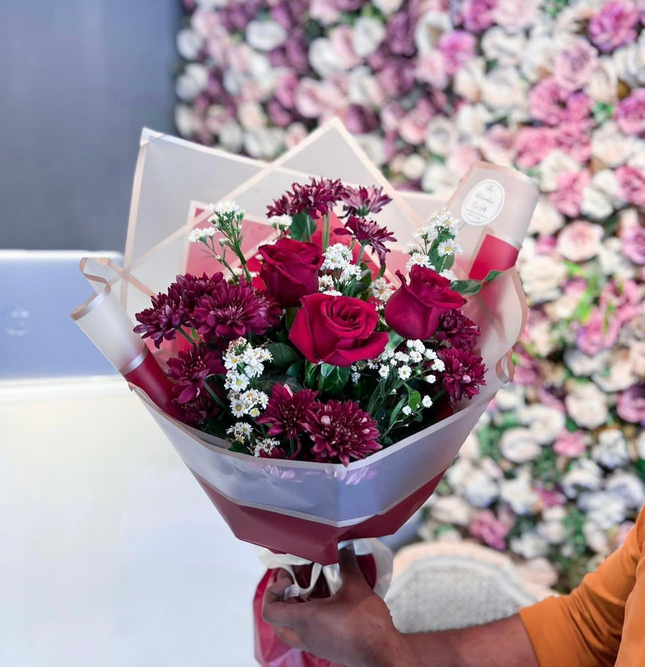 Crimson Classic Bouquet